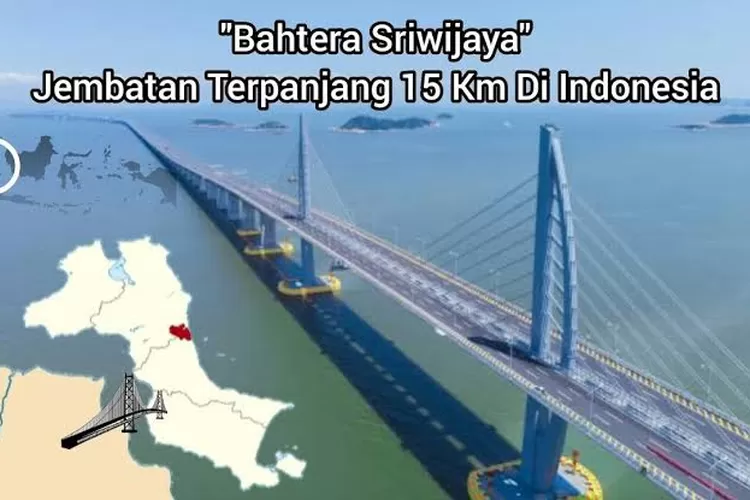 Potret Proyek Jembatan Bahtera Sriwijaya (YouTube Bank Slem)