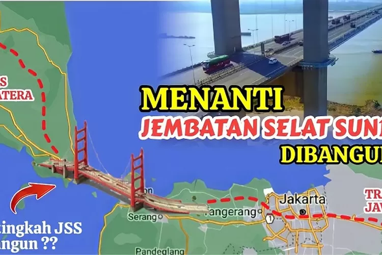 Ilustrasi Jembatan Selat Sunda, penghubung Pulau Jawa dan Sumatera (Tangkapan layar YouTube ALIKE CHANNEL)