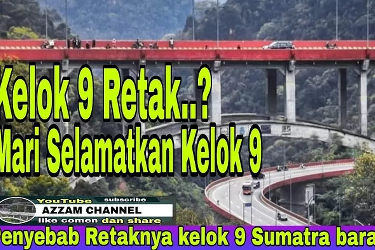 Ilustrasi, Kelok Sembilan, Sumatera Barat (Tangkapan layar YouTube Azzam channel)