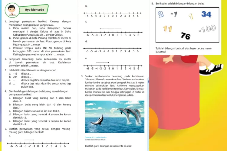 Senang Belajar Matematika kelas 6 halaman 10 11 12 Kurikulum 2013
