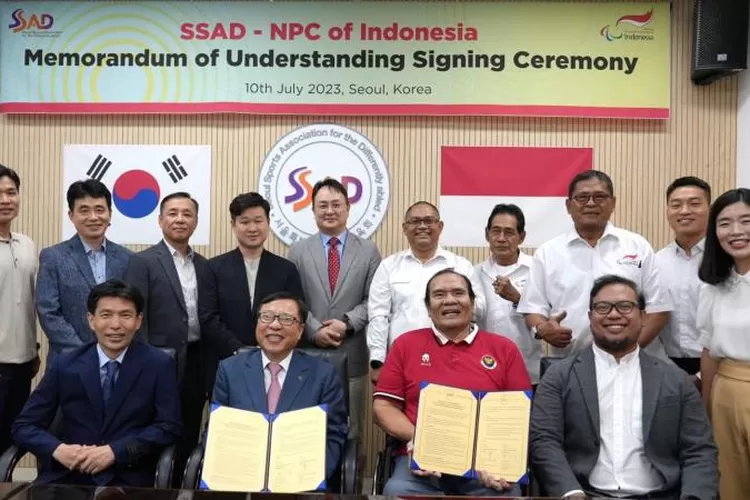 Ketua NPC Indonesia Senny Marbun telah melakukan penandatangan Memorandum of Understanding (MoU) dengan Senior Vice President SSAD, Hwang Jae Yun di Seoul (SSAD)