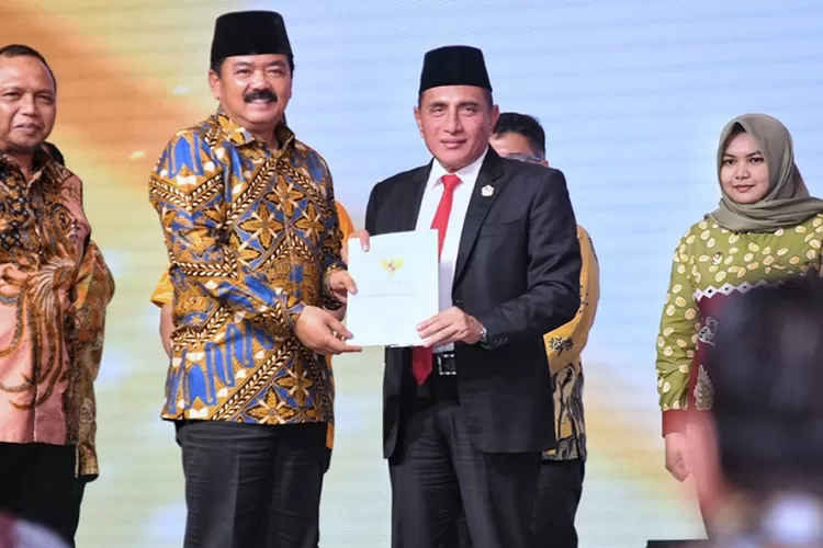 Menteri ATR/ BPN bersama Gubernur Sumut