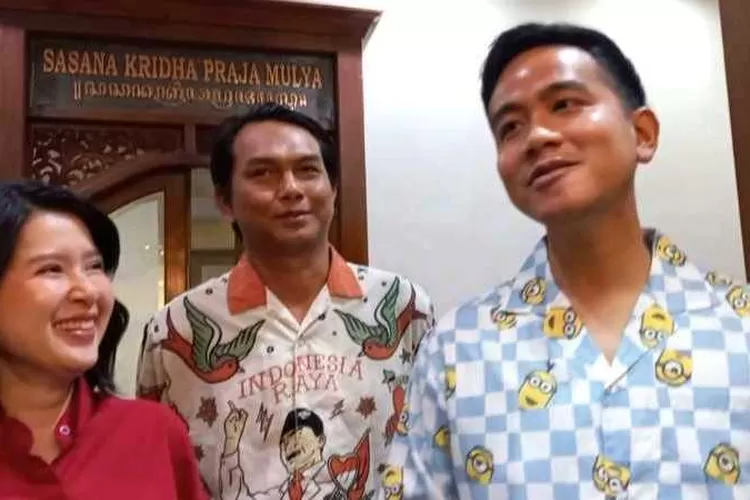Wakil Ketua Dewan Pembina PSI Grace Natalie bertemu Wali Kota Solo Gibran Rakabuming Raka (Endang Kusumastuti)