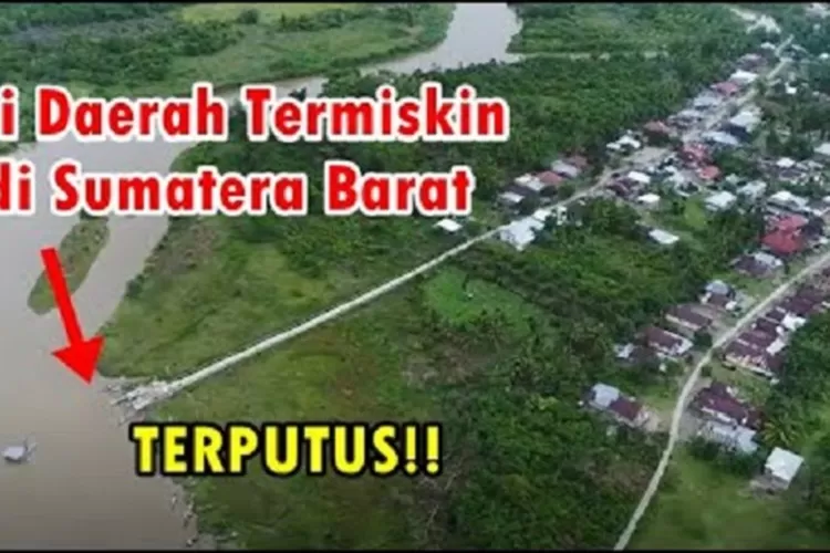 Ilustrasi daerah termiskin di Sumatera Barat (Tangkapan layar YouTube Netizen Pasbar)