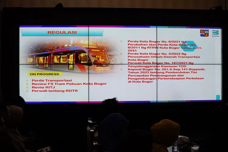 Pemerintah Kota Bogor masih bingung mencari pembiayaan membangun moda transportasi perkotaan trem. (Prokompim Kota Bogor)