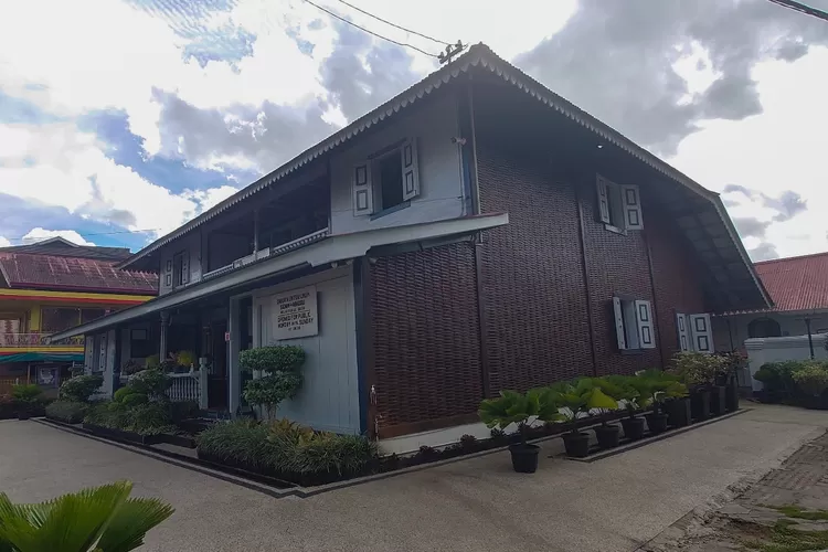 Arsitektur rumah era Kolonial Belanda di Rumah Kelahiran Bung Hatta di Bukittinggi (Harianhaluan.com/Vesco)