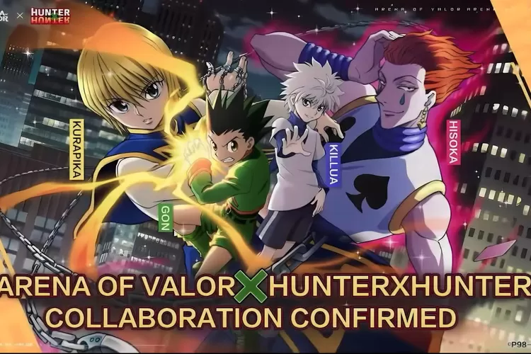 Kolaborasi AOV Dan Hunter X Hunter Akan Hadirkan Skin Untuk Gon, Killua ...