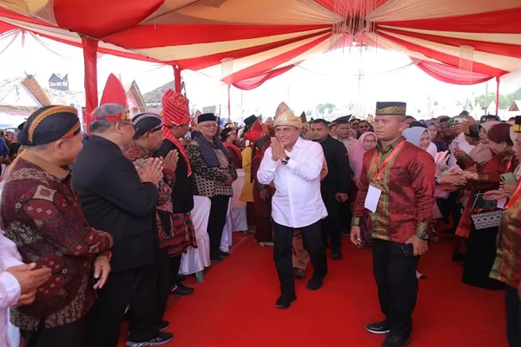  Gubsu saat menghadiri pembukaan PSBD Di kabupaten Asahan  (Realitasonline.id/HS)