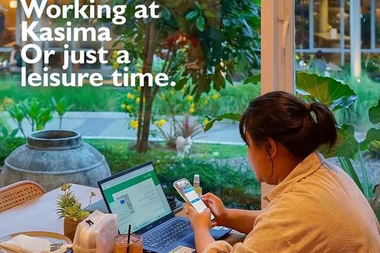 Rekomendai kafe WFC di Bogor. (IG kasima resto &amp; kopi)