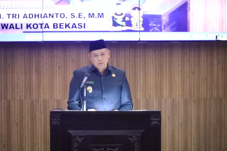 Plt Wali Kota Bekasi Tri Adhianto. (Pemkot Bekasi)