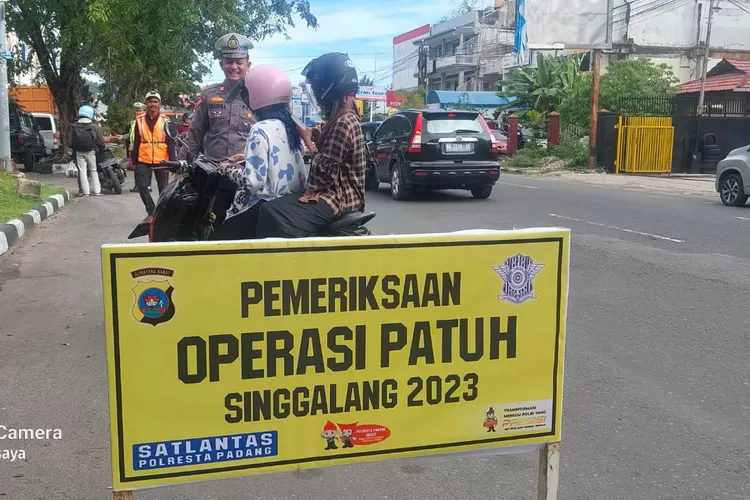 Operasi Patuh Singgalag 2023 (harianhaluan.com - Jefrimon)