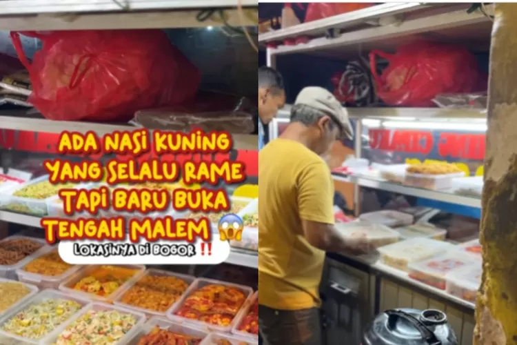 Nasi kuning di Bogor yang komplit dan punya pilihan lauk sampai 10 lebih. (Instagram.com/bogoreatry)