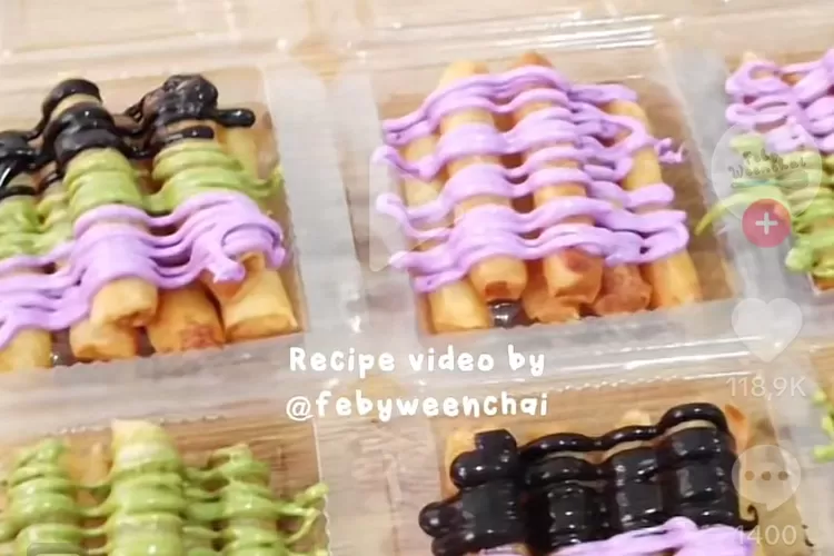 Ide jualan jajanan kekinian modal kecil untung banyak (Tangkapan layar TikTok @febyweenchai)