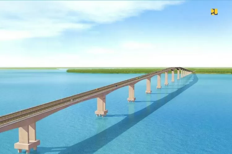 Desain Jembatan Bintan-Batam.  (dok. KemenPUPR)