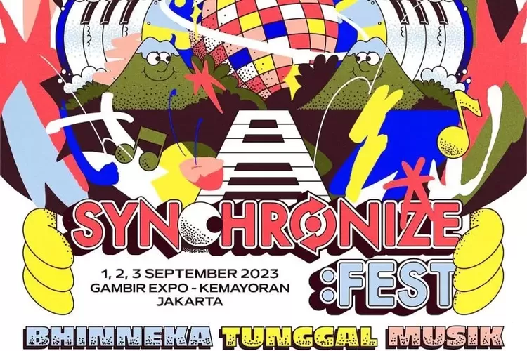 Poster Synchronize Fest 2023 (Sumber: Synchronize Fest )