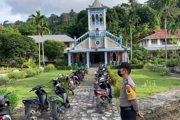 Gereja di Kepulauan Mentawai, Sumatera Barat (mentawai.sumbar.polri.go.id)