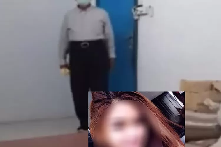 Pria mirip PG sedang di dalam Kamar bersama wanita. Foto: Istimewa/iNSulteng.id