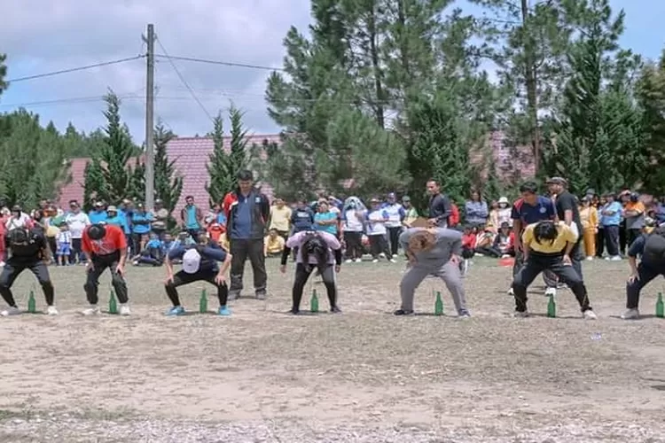 Kegiatan olah raga tradsional sambut HUT Humbahas Ke-20 ( Realitasonlinr.id/Dok)