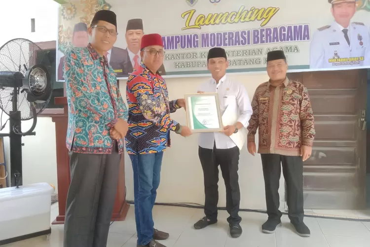 Perdana di Batang Hari, Desa Kilangan Ditetapkan Sebagai Kampung Moderasi Beragama&nbsp; (Dok. Annuza)