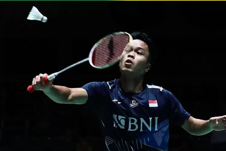 Anthony Sinisuka Ginting tersingkir di babak pertama Japan Open 2023. (Instagram @badminton.ina)