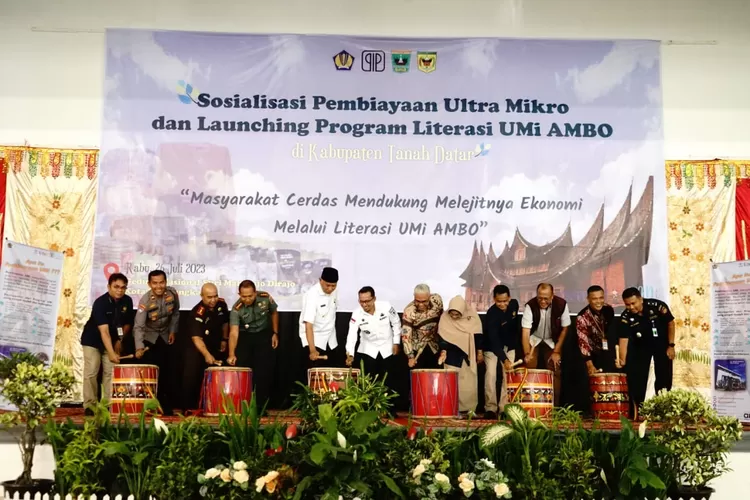 Kemenkeu RI Launcing UMi Ambo di Tanah Datar.(Prokopim)