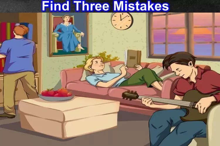 Tes IQ: Temukan tiga kejanggalan teka-teki gambar yang ada pada tes IQ ini.