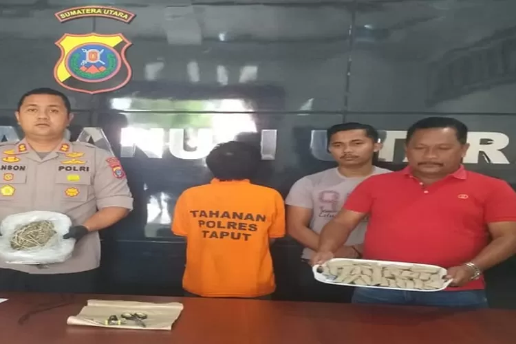 Kapolres Johanson Sianturi dalam keterangan pers (Realitasonline.id/MN)