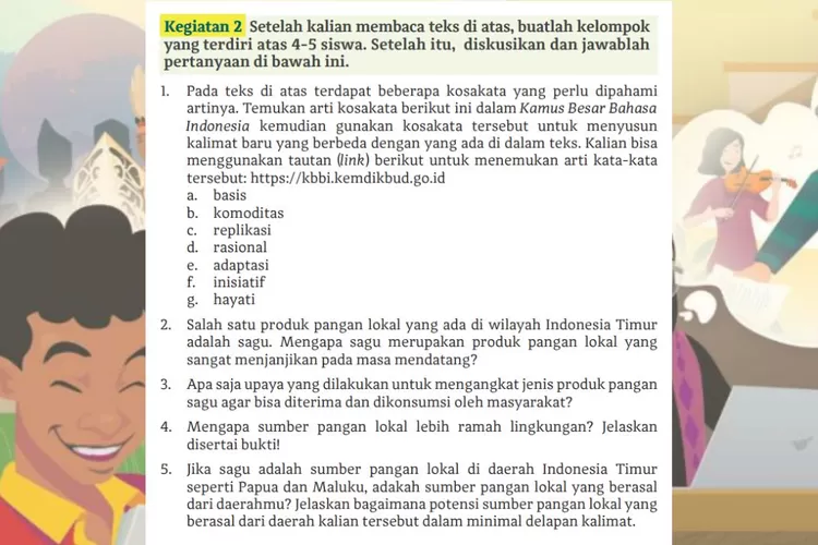 Cerdas Cergas Bahasa Indonesia kelas 11 halaman 6 Kurikulum Merdeka