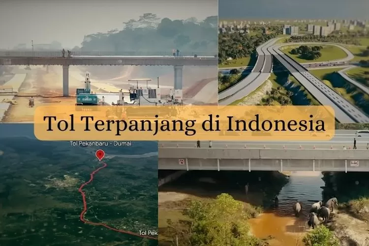 5 Tol Terpanjang di Indonesia (Tangkapan layar)