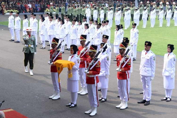 Ilustrasi Upacara Kemerdekaan 17 Agustus HUT RI ke-78 ( Sekretariat Negara)