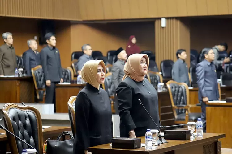 DPRD Kota Bandung menggelar Rapat Paripurna, di Gedung DPRD Kota Bandung