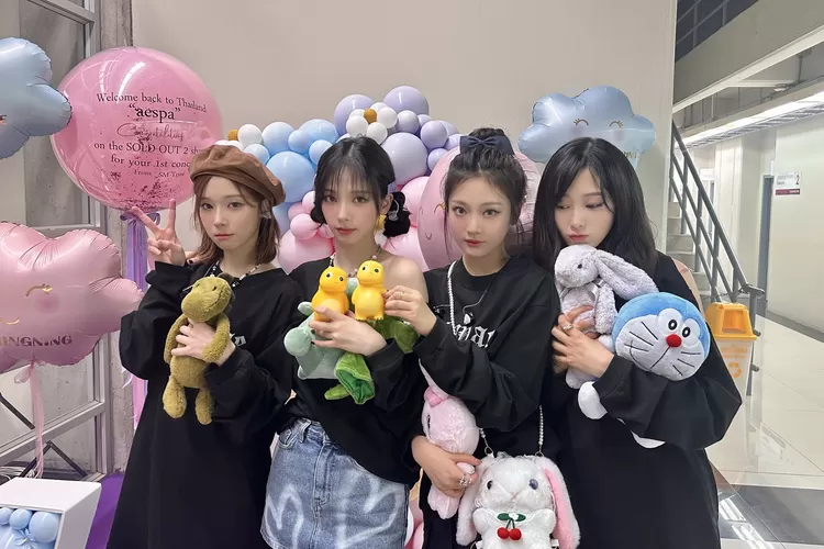 aespa siap comeback Agustus mendatang (Twitter @aespa_official)