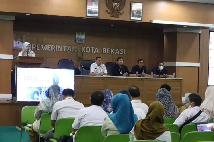 Pemerintah Kota Bekasi menggelar workshop Jaringan Informasi Kearsipan Nasional (JIKN). (Pemkot Bekasi)
