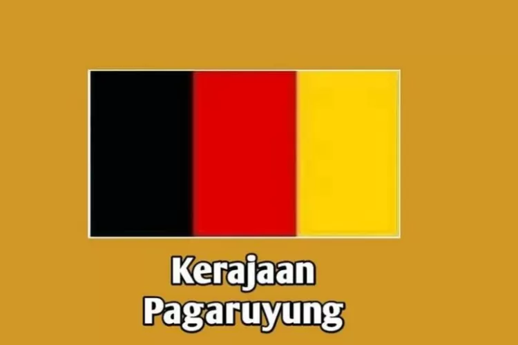 Ilustrasi bendera Kerajaan Pagaruyung sepintas mirip dengan bendera negara Belgia (Instagram @PagaruyungDarulQarar)