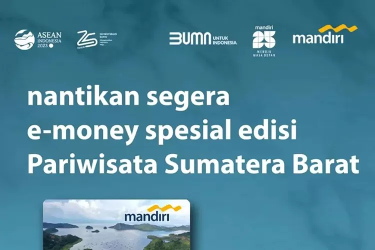 3 Destinasi Wisata Terkenal Terpampang di E-Money Mandiri Edisi Spesial Sumatera Barat, Begini Penampakannya (Instagram @joinaldy)