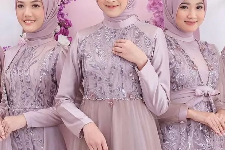 Model Gamis Brokat Terbaru Inspirasi Model Baju Gamis Untuk Kondangan Media Labuan Bajo