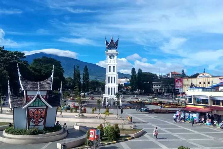 Landmark Jam Gadang di Bukittinggi, Sumatera Barat. (Pemkot Bukittinggi.)