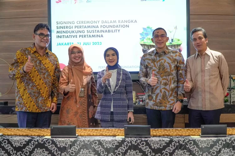 Pertamina berkolanborasi dengan stakeholder untuk wujudkan Net Zeroo Emmision pada 2050 (foto Humas Pertamina)