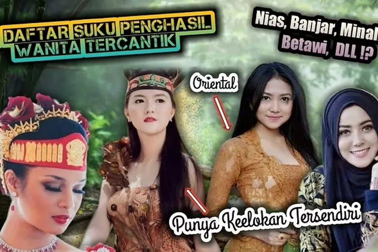 Ilustrasi suku penghasil wanita cantik di Indonesia ( Tangkapan layar YouTube BATAKPEDIA CENTER)