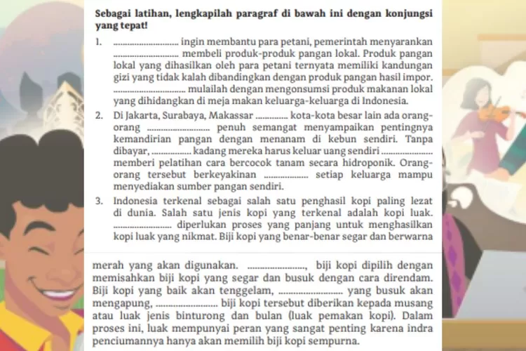Bahasa Indonesia kelas 11 halaman 17 18 Kurikulum Merdeka: Teks argumentasi tentang ketahanan pangan