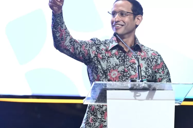 Menteri Pendidikan, Kebudayaan, Riset, dan Teknologi, Nadiem Makarim.