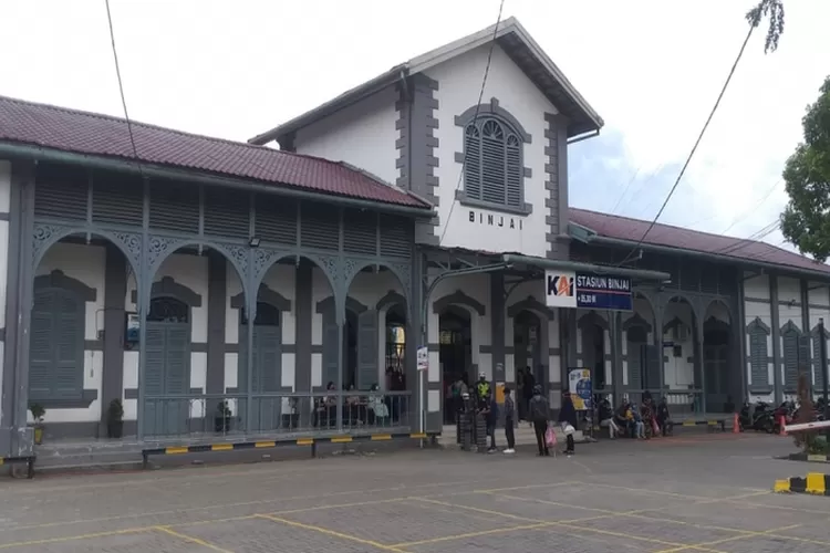 Stasiun Binjai yang pertahankan bangunan Kolonial Belanda di Sumatera Utara (sumutprov.go.id)