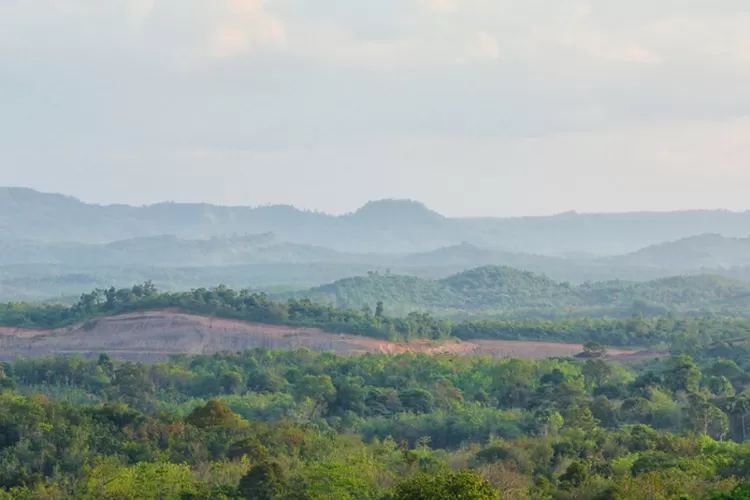 Bukit Jempol menjadi salah satu pesona alam nan cantik di bagian Barat Sumatera Selatan (indonesiakaya.com)
