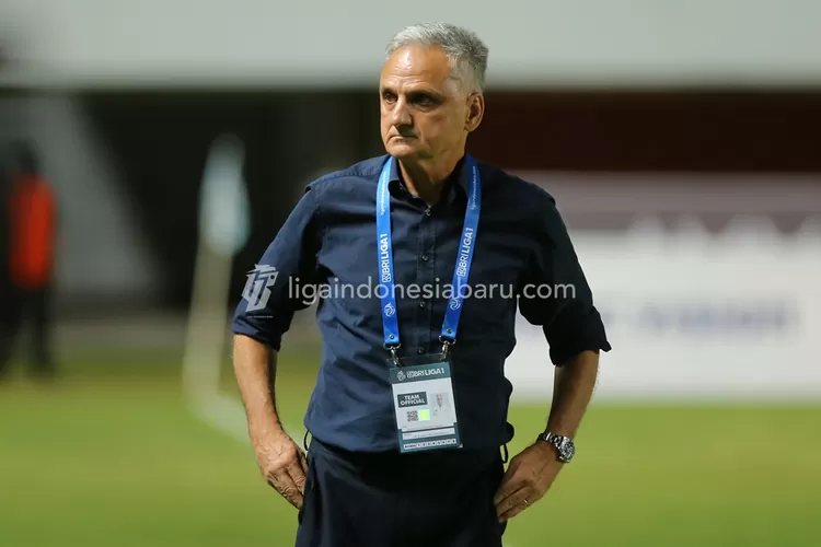 Pelatih PSS Sleman marian Mihail akui Persija tampil lebih baik dan mampu kalahkan PSS Sleman (foto ligaindonesiabaru)