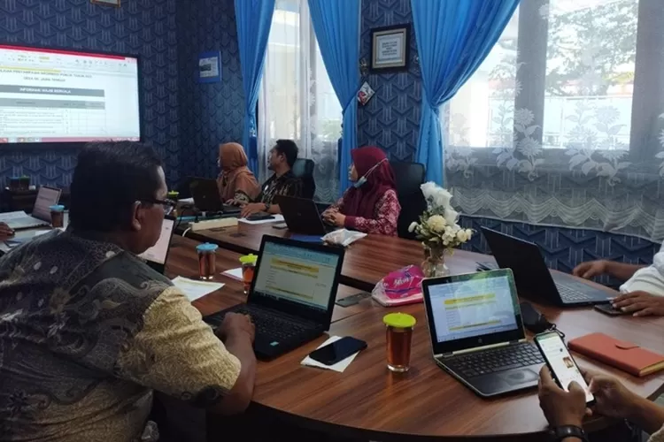 Dinkominfo Demak dampingi tiga Pemdes dalam pengisian SAQ  (ist)