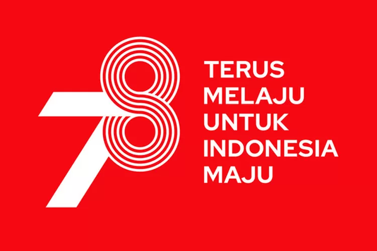Logo HUT RI ke-78 tahun 2023 (Kemensetneg RI)