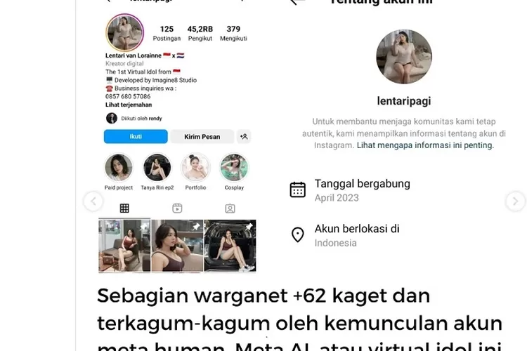 Apa Itu Akun Meta Human Yang Kini Banyak Bertebaran Di Instagram? Ini ...