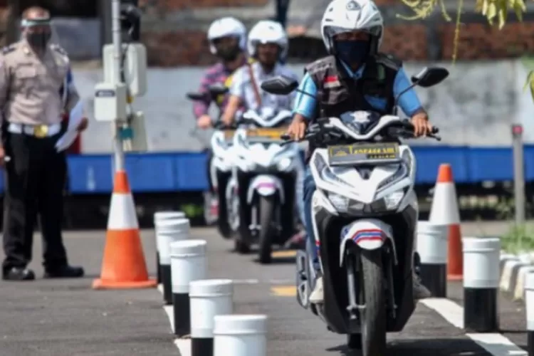 Perubahan sirkuit ujian praktek pembuatan SIM ini akan diterapkan mulai Senin, 7 Agustus 2023 (dok ntmcpolri.info)