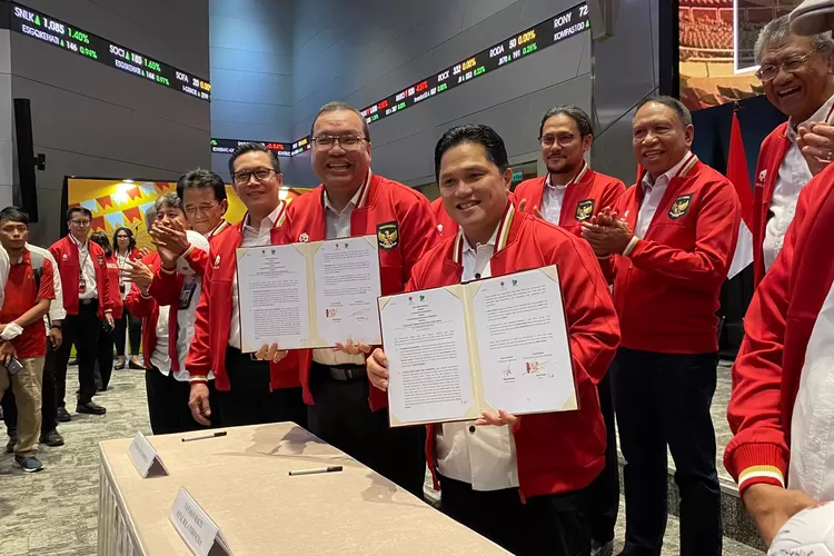 Erick Thohir  Ketum PSSI  (Catatanfakta.com)