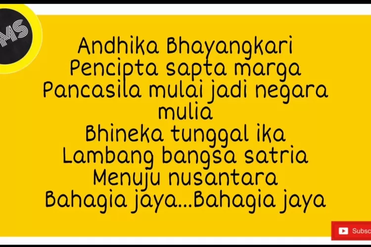 Lirik Lagu Andhika Bhayangkari - Amir Pasaribu. ( YT : Padumuni musik studio)